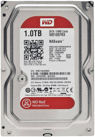 Жесткий диск WD Red 1ТБ (WD10EFRX-68JCSN0) 965844462276976