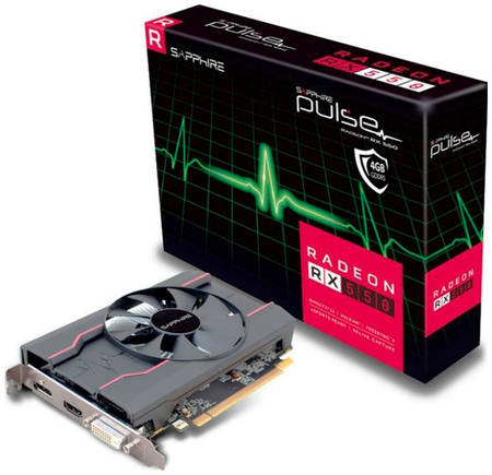 Видеокарта Sapphire AMD Radeon RX 550 Pulse OC (299-2E367-001SA) 965844462278024