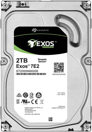 Жесткий диск Seagate Exos 7E2 2ТБ (ST2000NM0008)