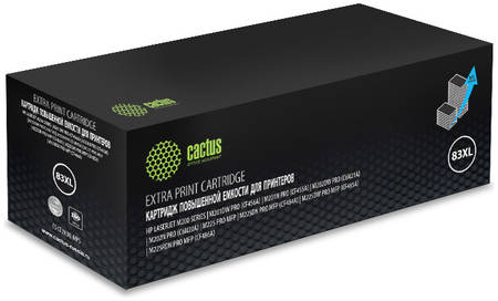 Тонер-картридж для лазерного принтера CACTUS CS-CF283XL-MPS черный, совместимый 965844462317926