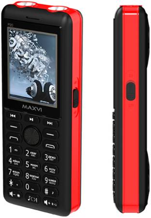 Телефон MAXVI P20, серебристый / черный