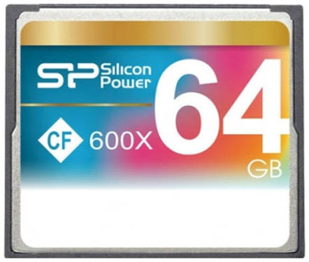 Карта памяти Silicon Power Compact Flash 64Gb SP064GBCFC600V10 965844462338585