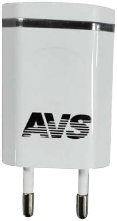 Сетевое зарядное устройство AVS UT-711, 1xUSB, 1,2 A, (A78022S) white 965844462430988