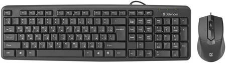 Комплект проводной клавиатура и мышь Defender Dacota C-270