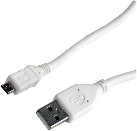 Кабель Cablexpert USB*2.0 Am-micro B, CCP-mUSB2-AMBM-W-1M, 1 метр, белый 965844462446680