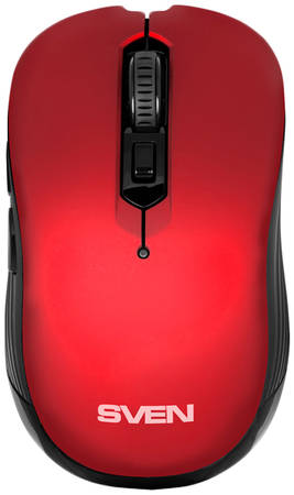 Беспроводная мышь Sven RX-560SW Red/Black (SV-017071) 965844462460845