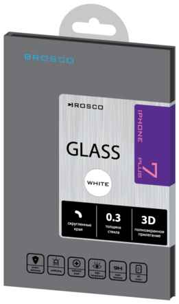 Защитное стекло Rosco для Apple iPhone 7 Plus 965844462465640