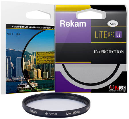 Светофильтр Rekam Lite Pro UV 72-2LC 72 мм 965844462492766