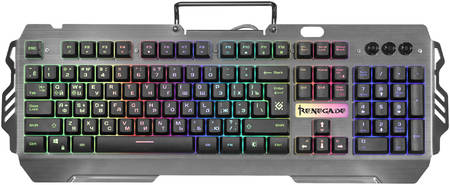 Проводная игровая клавиатура Defender Renegade GK-640DL Black (45640) 965844462497739