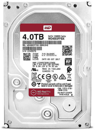 Жесткий диск WD Pro 4ТБ (WD4003FFBX) HDD