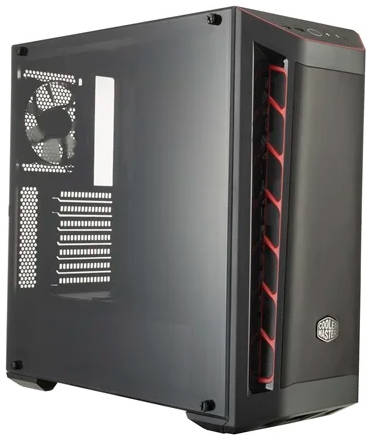 Корпус компьютерный Cooler Master MasterBox B511 (MCB-B511D-KANN-S00) Black/Red 965844462501512