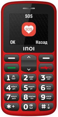 Мобильный телефон INOI 107B Red 965844462530401
