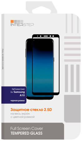 InterStep Стекло IS IS-TG-SAMA10FSB-UA3B FSC для Samsung A10 Black