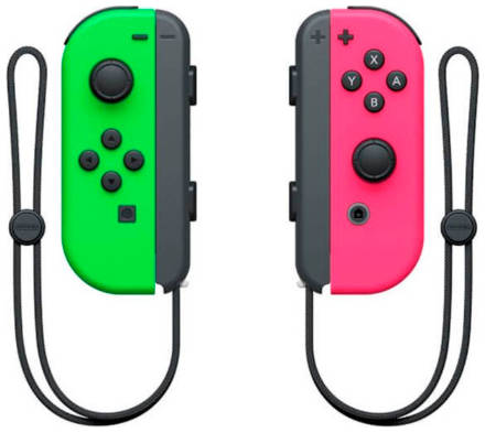 Геймпад Nintendo Joy-Con для Nintendo Switch Green/Pink (HAC-A-JAFAA NG/NP) 965844462544937