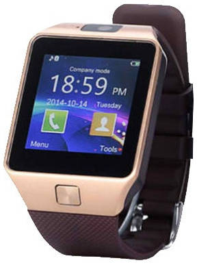Смарт-часы CARCAM Smart Watch DZ09 Gold/Black 965844462554748