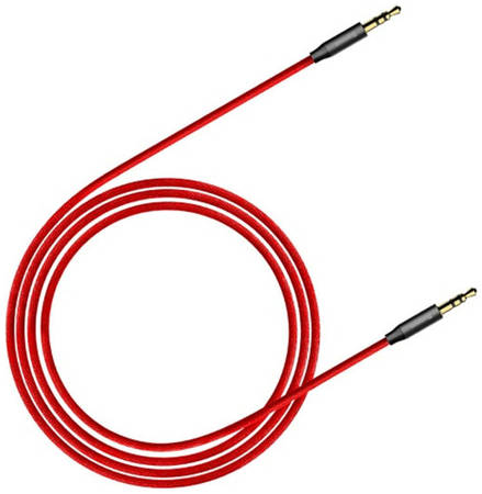 Кабель Baseus Yiven Audio Cable M30 Aux 1.5m Red/Black