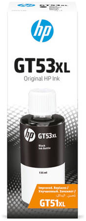 Чернила для струйного принтера HP GT53XL (1VV21AE) черные, оригинал