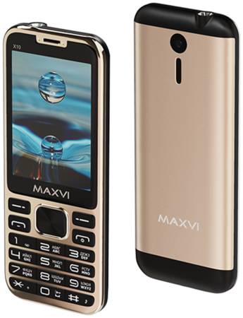 Мобильный телефон Maxvi X10 Metallic Gold 965844462597645