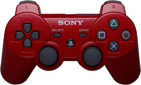 Геймпад DualShock 3 для Playstation 3 Red (Не оригинал) 965844462600001