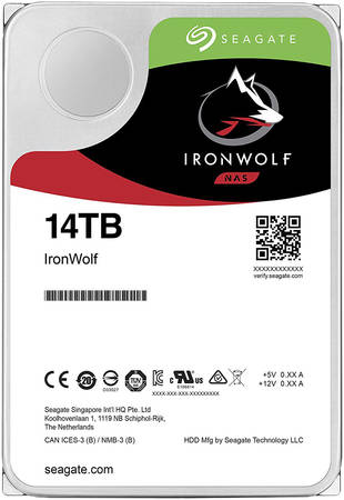 Жесткий диск Seagate IronWolf 14ТБ (ST14000VN0008) 965844462600121