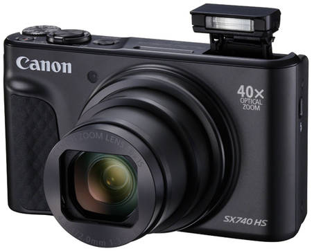 Фотоаппарат цифровой компактный Canon PowerShot SX740 HS Black 965844462607608