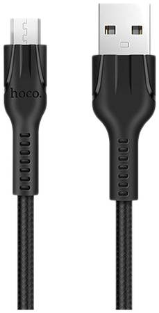 Кабель Hoco U31 1m Micro USB черный