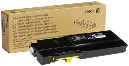 Картридж для лазерного принтера Xerox 106R03521, желтый, оригинал 965844462622416