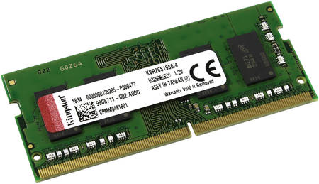 Оперативная память Kingston 4Gb DDR4 2666MHz SO-DIMM (KVR26S19S6/4) ValueRAM 965844462623282