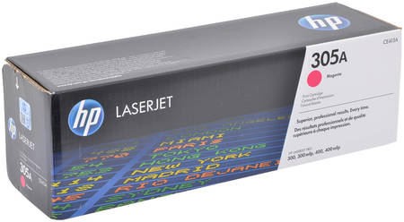 Картридж для лазерного принтера HP 305A (CE413A) пурпурный, оригинал