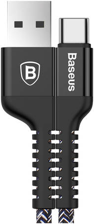 Кабель Baseus Confidant Anti-break Type-C 1м Black (CATZJ-A01)