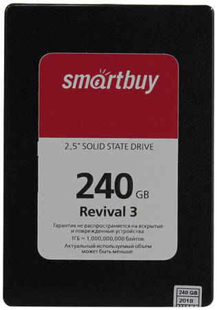 SSD накопитель SmartBuy Revival 3 2.5″ 240 ГБ (SB240GB-RVVL3-25SAT3) 965844462625435