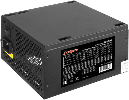 Блок питания ExeGate ATX-700PPE 700W (EX260645RUS) 965844462625688