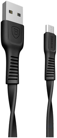 Кабель Baseus Tough microUSB 1м Black (CAMZYB01 ) CAMZY-B01 965844462625952