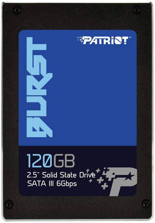 SSD накопитель Patriot Memory Burst 2.5″ 120 ГБ (PBU120GS25SSDR) 965844462627744