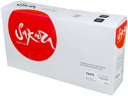 Картридж для лазерного принтера Sakura TK475, черный SATK475 965844462682486