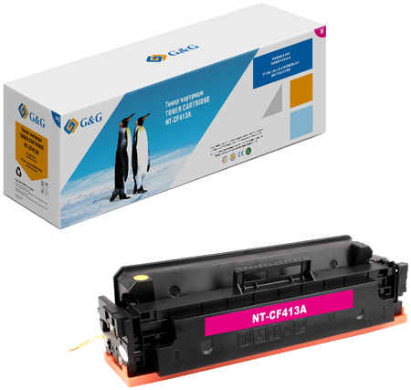 Картридж для лазерного принтера G&G NT-CF413A, пурпурный 965844462682610