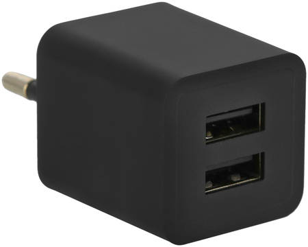 Сетевое зарядное устройство Vertex 2 USB, 2,1 A, (TC2USB2UNIVB) black 965844462682647