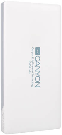 Внешний аккумулятор CANYON CNS-TPBP10W 10000 мА/ч White 965844462687050