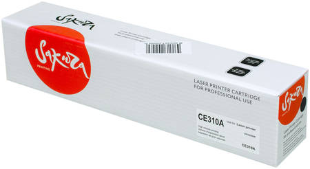 Картридж для лазерного принтера Sakura CE310A, черный SACE310A 965844462687520