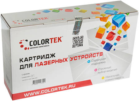 Картридж для лазерного принтера Colortek Q5949X черный 965844462687542