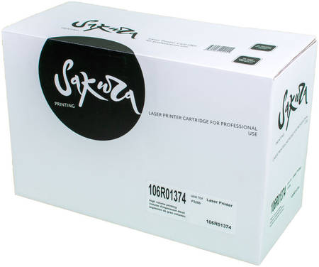 Картридж для лазерного принтера Sakura 106R02183, черный SA106R02183 965844462687561