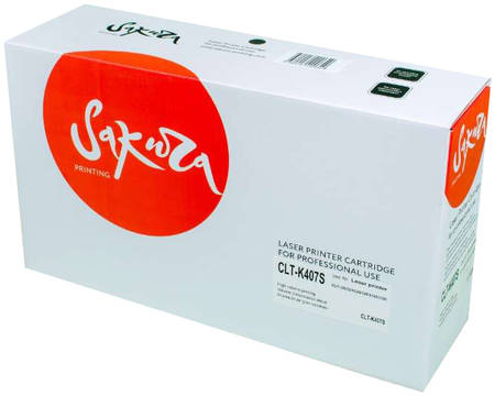 Картридж для лазерного принтера Sakura CLTK407S, черный SACLTK407S 965844462687598