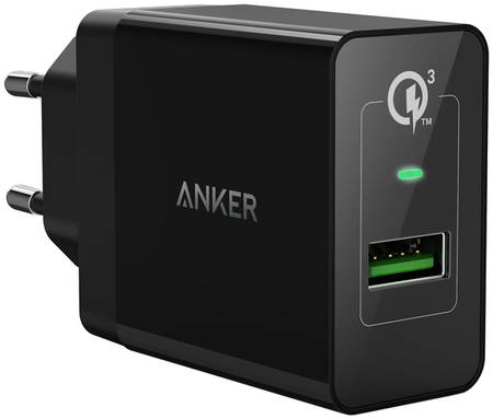 Сетевое зарядное устройство Anker PowerPort+, 1xUSB, 3 A