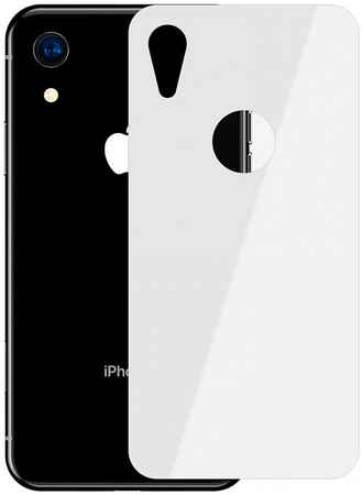 Защитное стекло Baseus для Apple iPhone XR White Full Coverage Tempered Glass Rear Protector 965844462691414