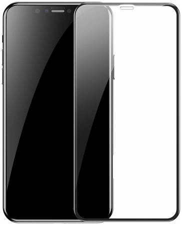 Защитное стекло Baseus Full Coverage Curved Tempered Glass для iPhone Xs Max Black Full Coverage Curved Tempered Glass Protector