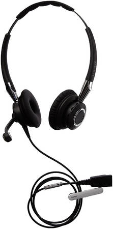 Гарнитура Jabra BIZ 2400 II QD Duo Black/Silver 965844462699279