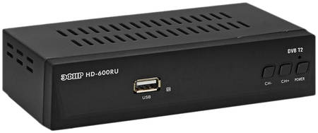 Сигнал DVB-T2 приставка Signal Electronics HD-600 Black 965844462773354