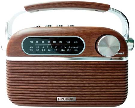 Радиоприемник Hyundai H-PSR200 Wood/Silver 965844462773542