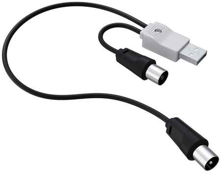 Усилитель ТВ сигнала Рэмо BAS-8102 INDOOR USB, серый 965844462773551