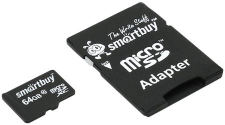 Карта памяти SmartBuy Micro SD SB64GBSDCL10-01 64GB 965844462775296